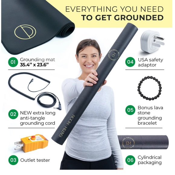 EUC Earth and Moon Grounding mat 36”x24” - Picture 4 of 12